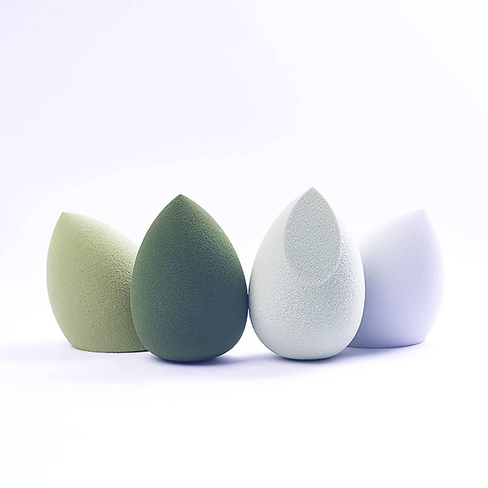 Beauty Blender Makeup Sponge Set With Storage Case - Multi-Green Colored | T32 - view 2