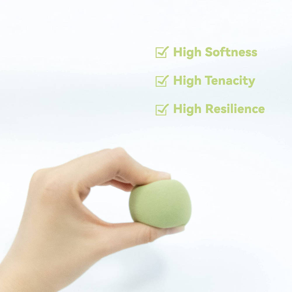 Beauty Blender Makeup Sponge Set With Storage Case - Multi-Green Colored | T32 - view 7