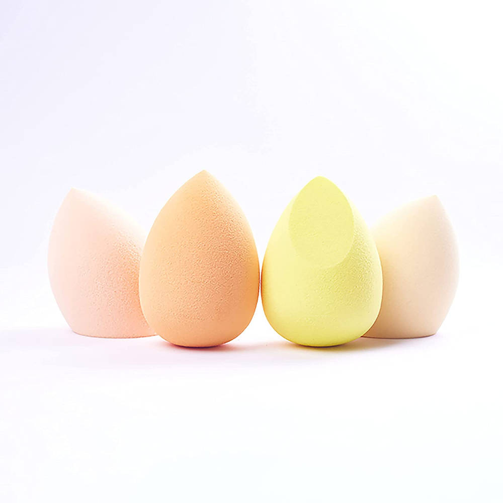 Beauty Blender Makeup Sponge Set With Storage Case - Multi-Yellow Colored | T32 - view 4