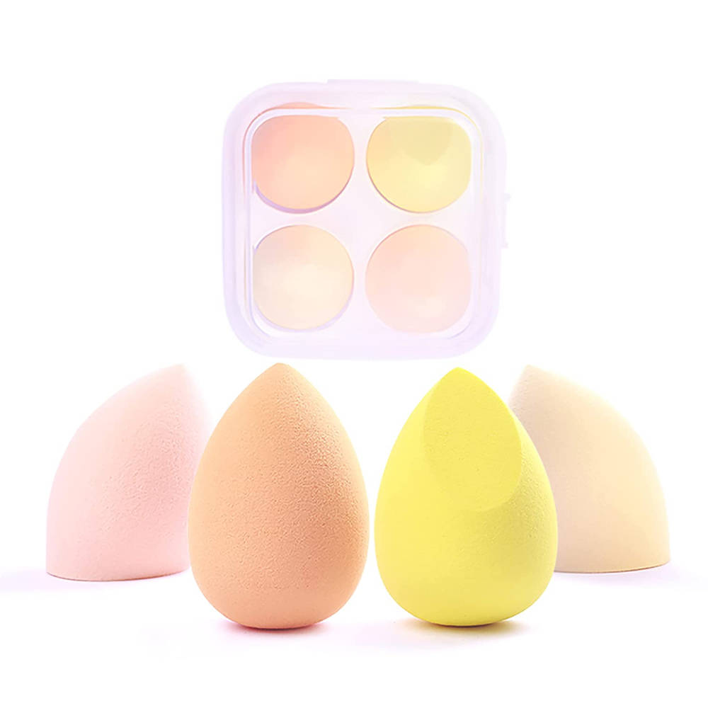 Beauty Blender Makeup Sponge Set With Storage Case - Multi-Yellow Colored | T32 - view 5