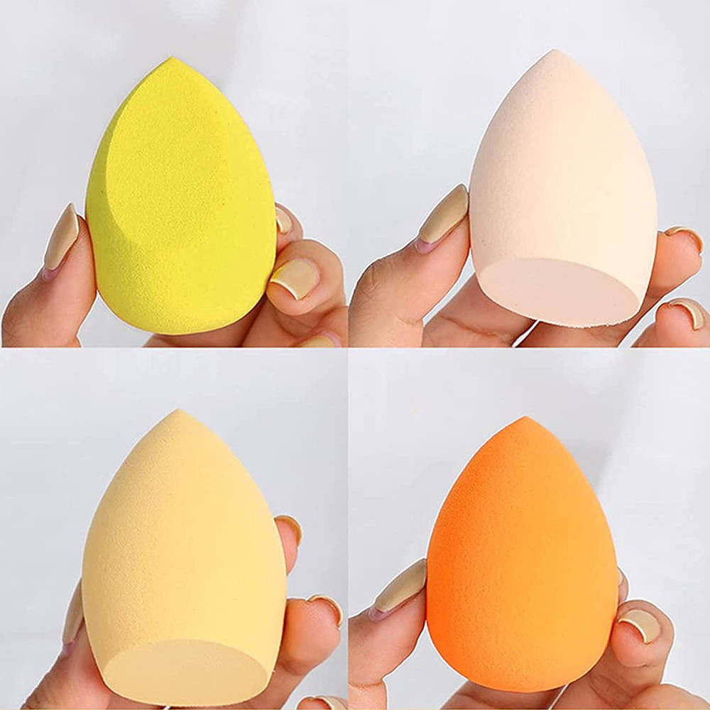 Beauty Blender Makeup Sponge Set With Storage Case - Multi-Yellow Colored | T32 - view 7