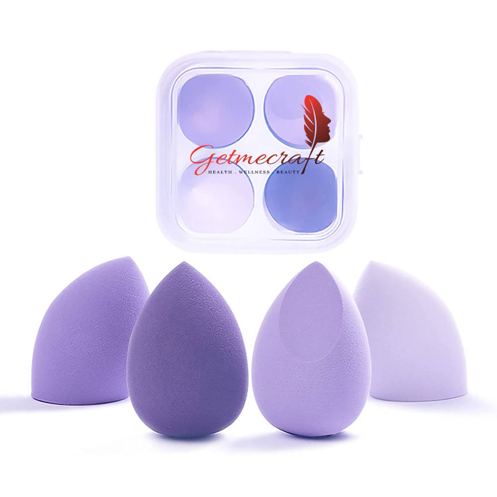 Beauty Blender Makeup Sponge Set With Storage Case - Multi-Purple Colored | T32 - view 1