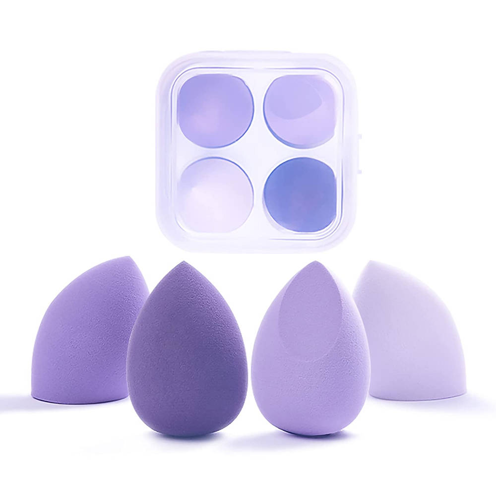 Beauty Blender Makeup Sponge Set With Storage Case - Multi-Purple Colored | T32 - view 3