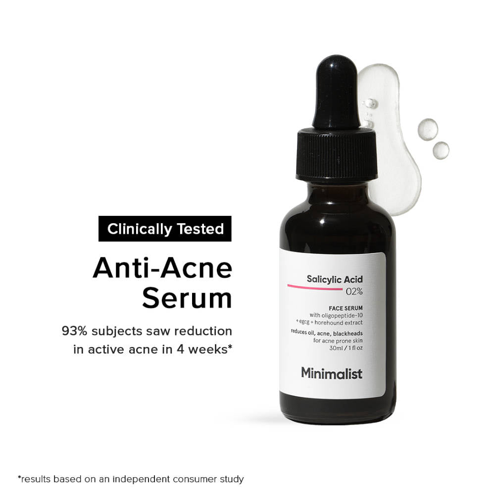 2% Salicylic Acid Face Serum For Blackheads & Whiteheads | Z8 - view 8