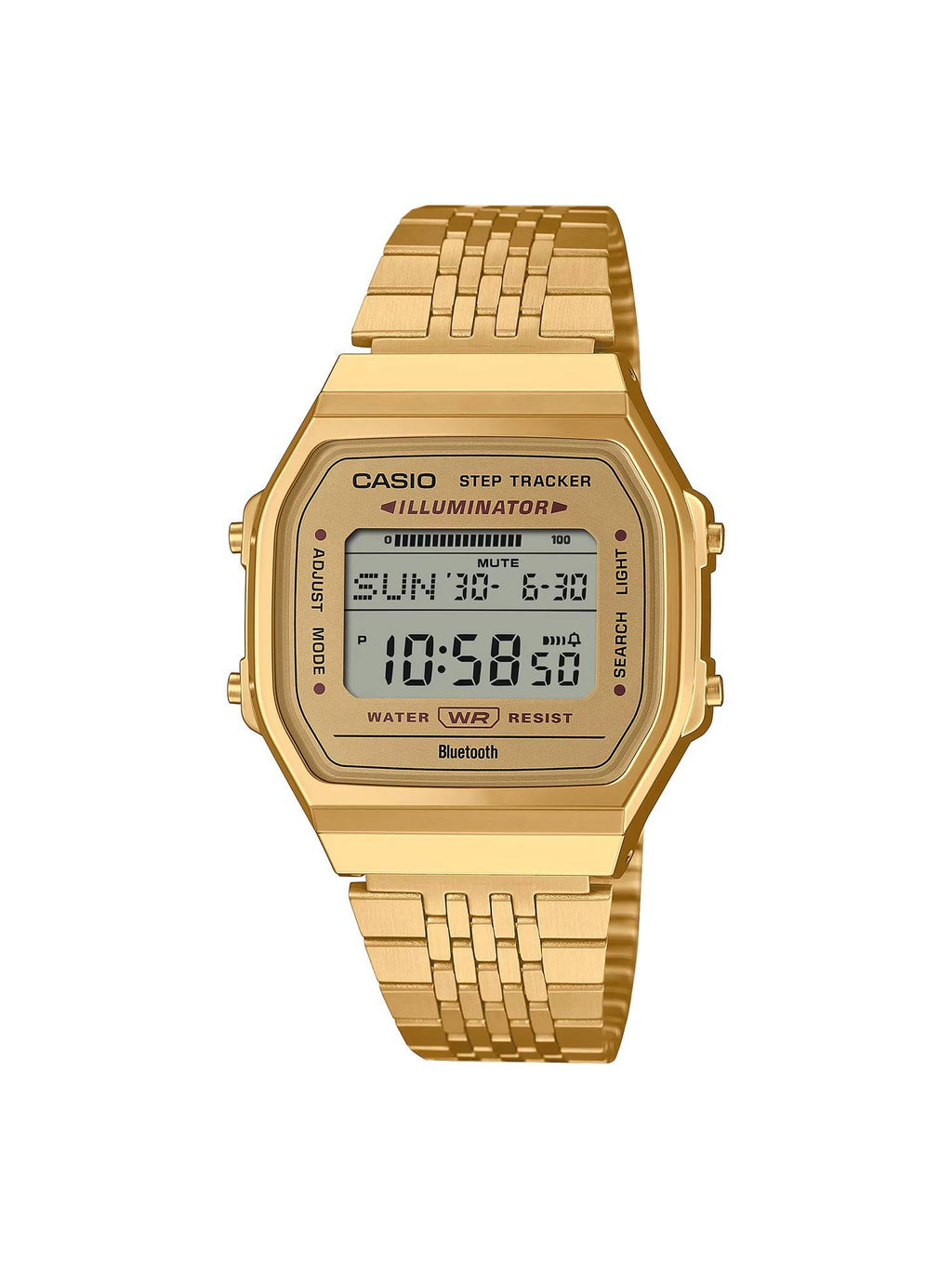 Unisex Gold Digital Watch Abl-100Weg-9Adf | W92 - view 1