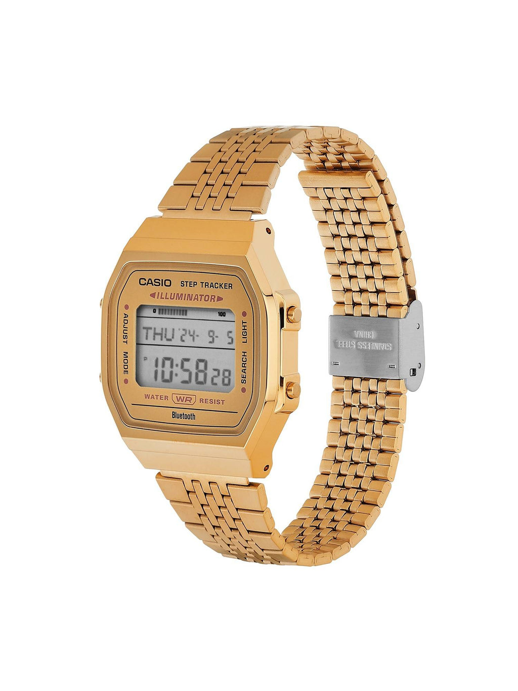 Unisex Gold Digital Watch Abl-100Weg-9Adf | W92 - view 2