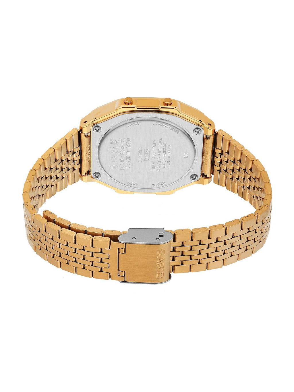 Unisex Gold Digital Watch Abl-100Weg-9Adf | W92 - view 6