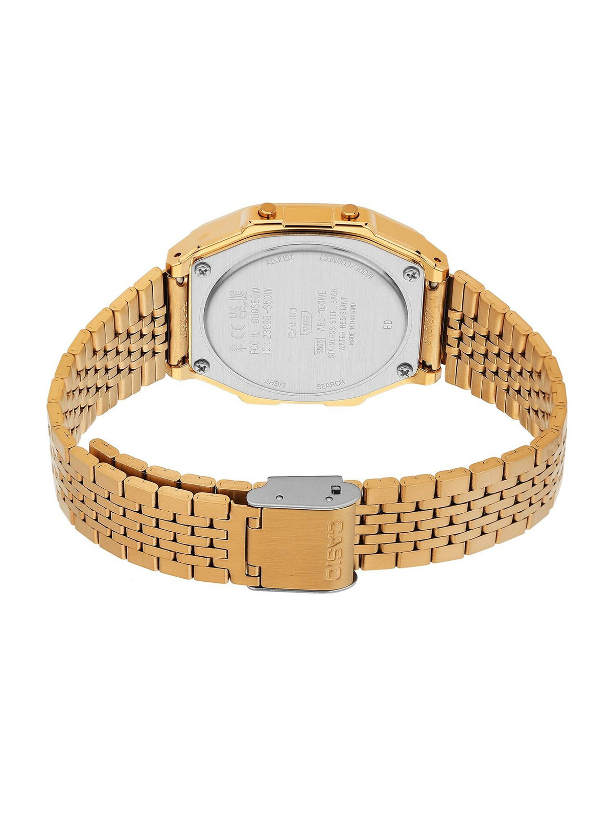 Unisex Gold Digital Watch Abl-100Weg-9Adf | W92 - view 6