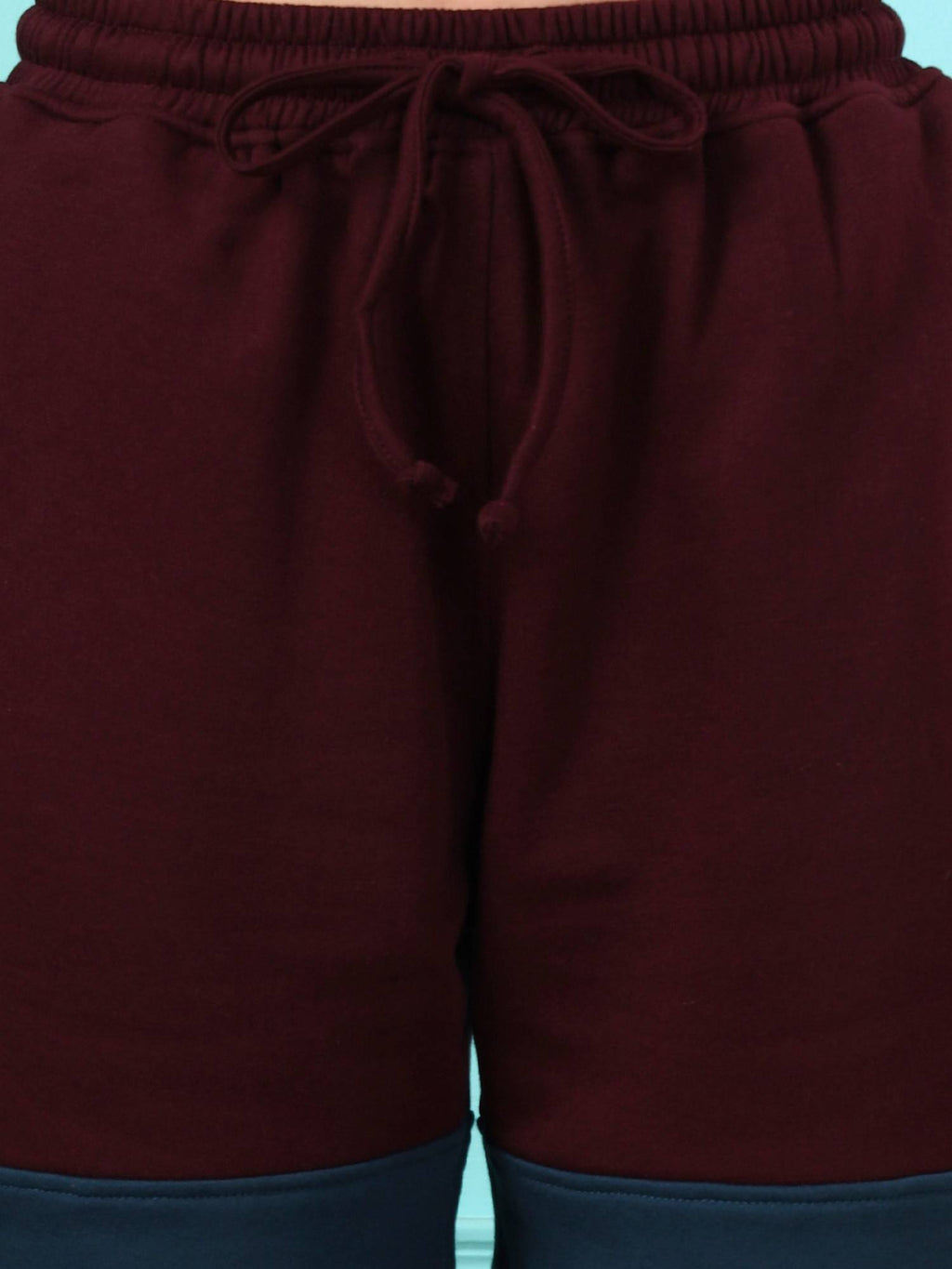 Burgundy Women Joggers | WJ89 - view 5