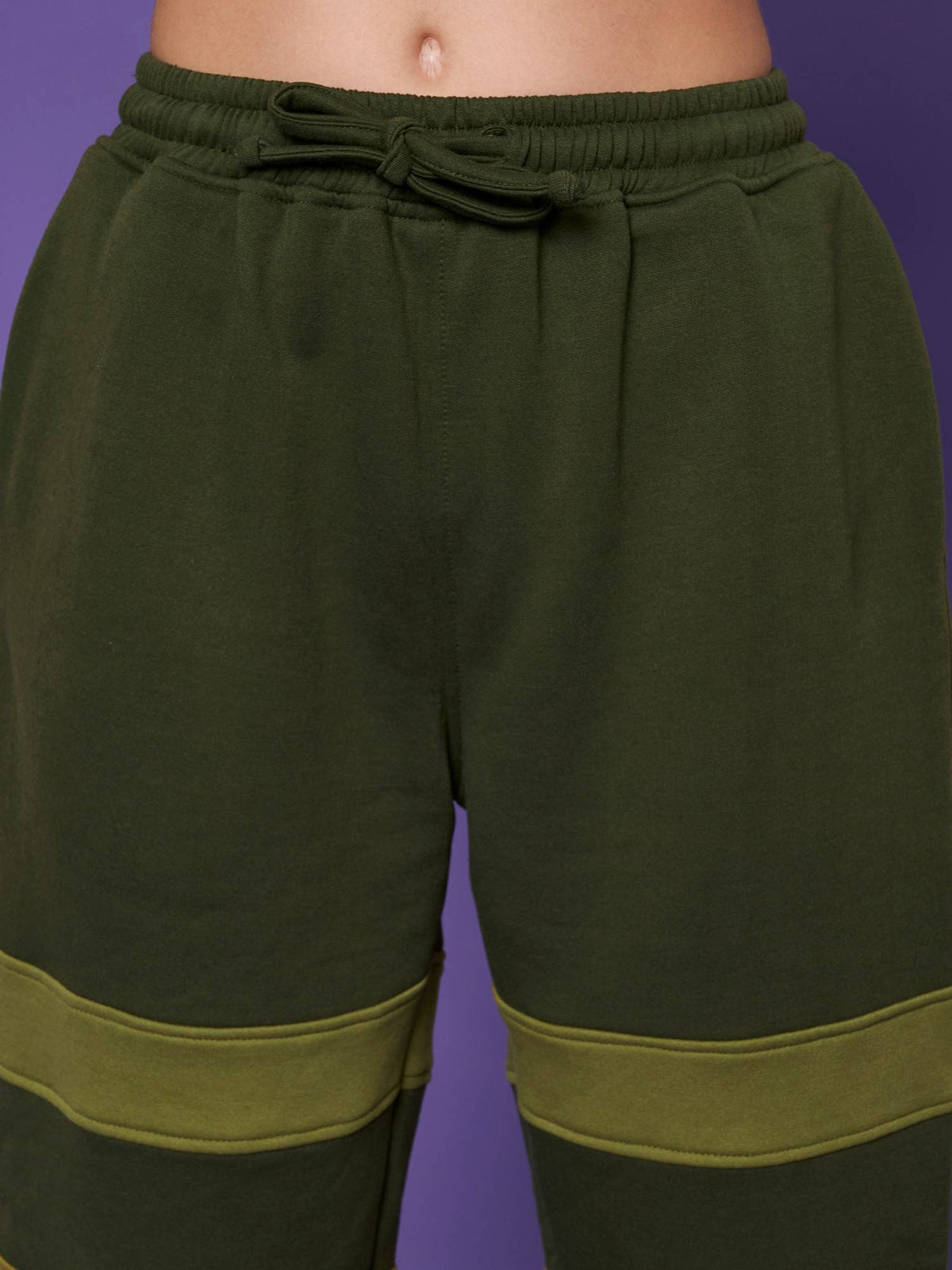Green Women Joggers | WJ89 - view 5