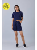 Relax Mode On Shorts Navy Blue - view 1