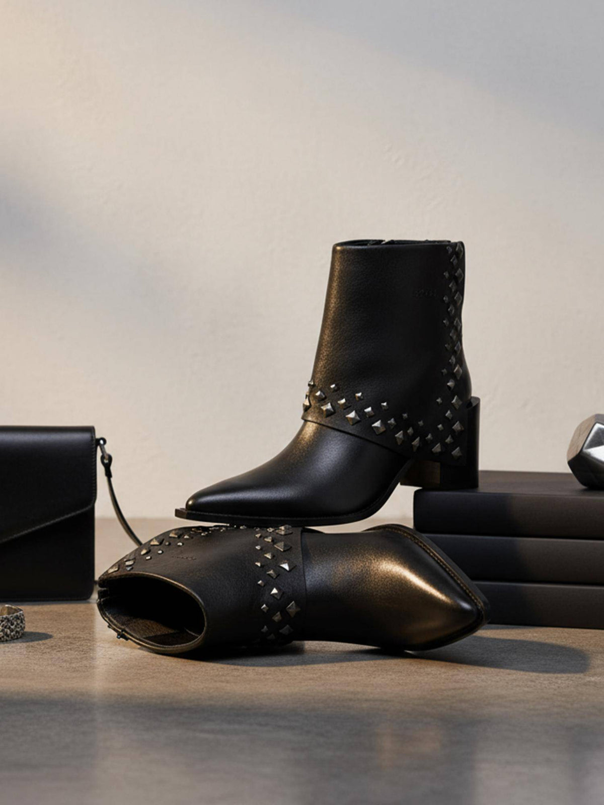 Black Casual Boots for Women | BT61 - view 1