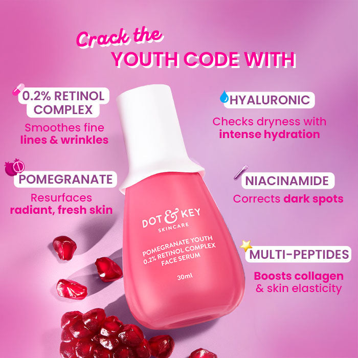 Pomegranate Youth 0.2% Retinol Complex Face Serum