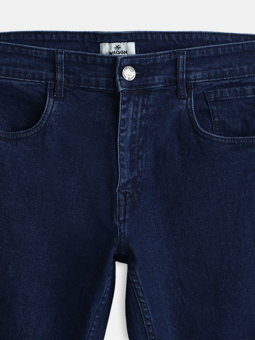 Vintage Skinny Crop Jeans | Dark Blue