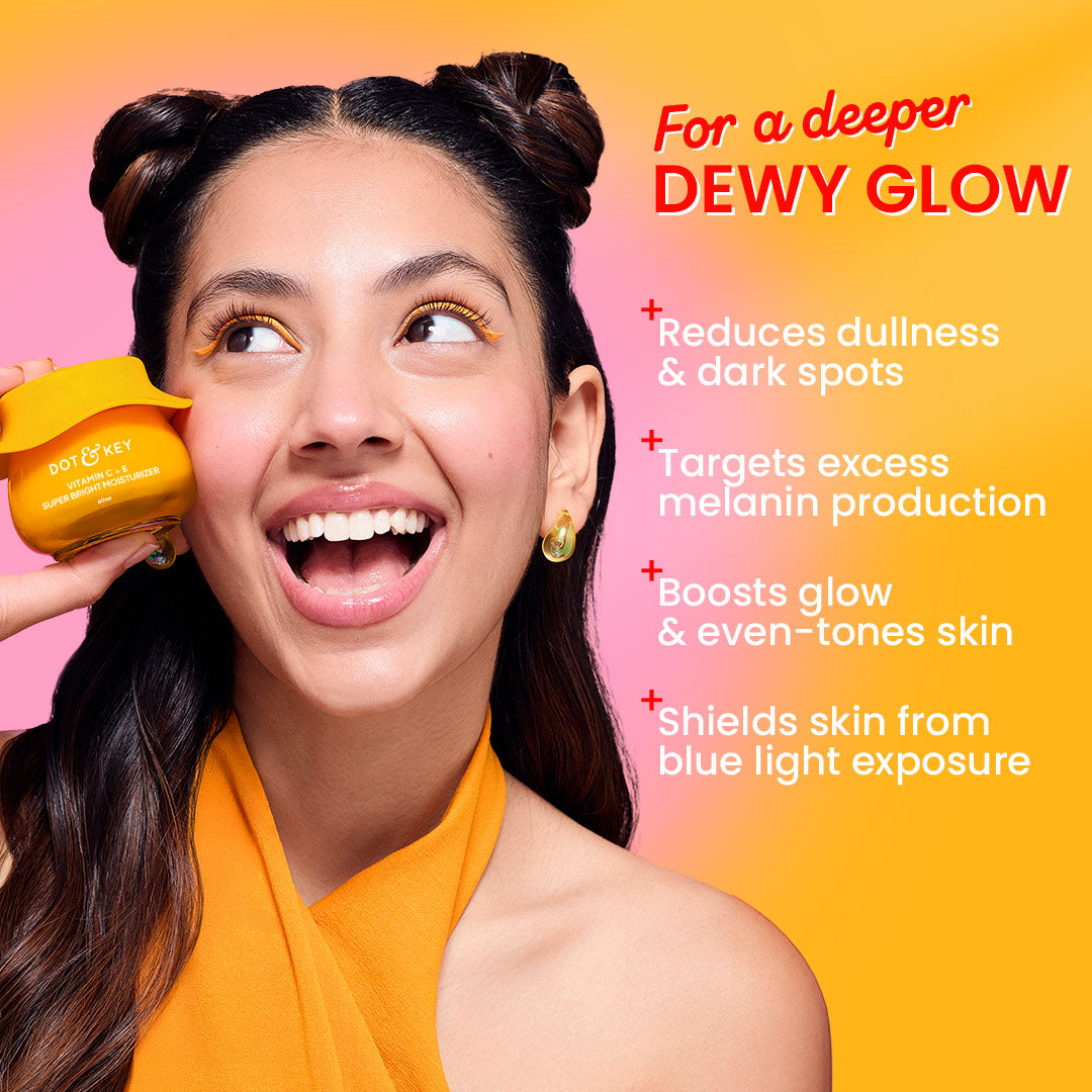 Vitamin C + E Super Bright Gel Moisturizer for Face