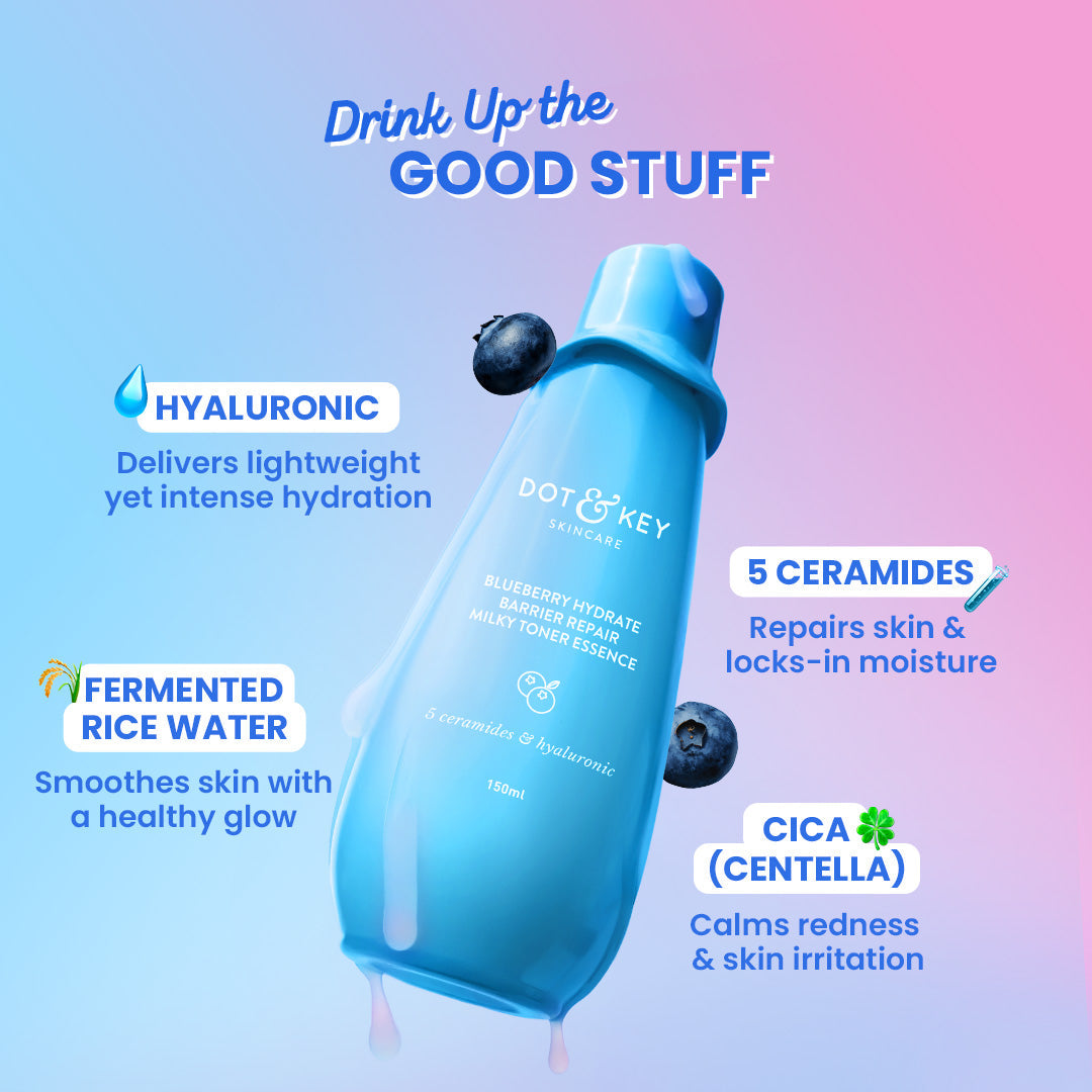 Blueberry Hydrate Barrier Repair Milk Face Toner