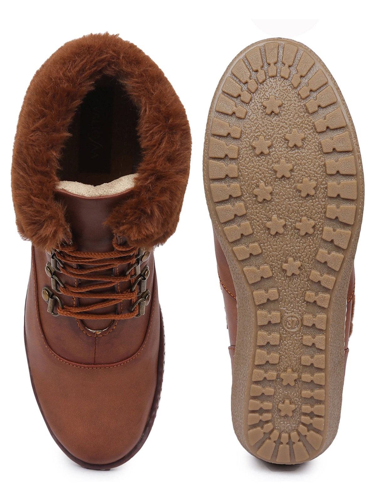 Solid Brown Casual Boots | BT61 - view 13
