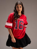 Red Printed T-Shirt | TS56 - view 1