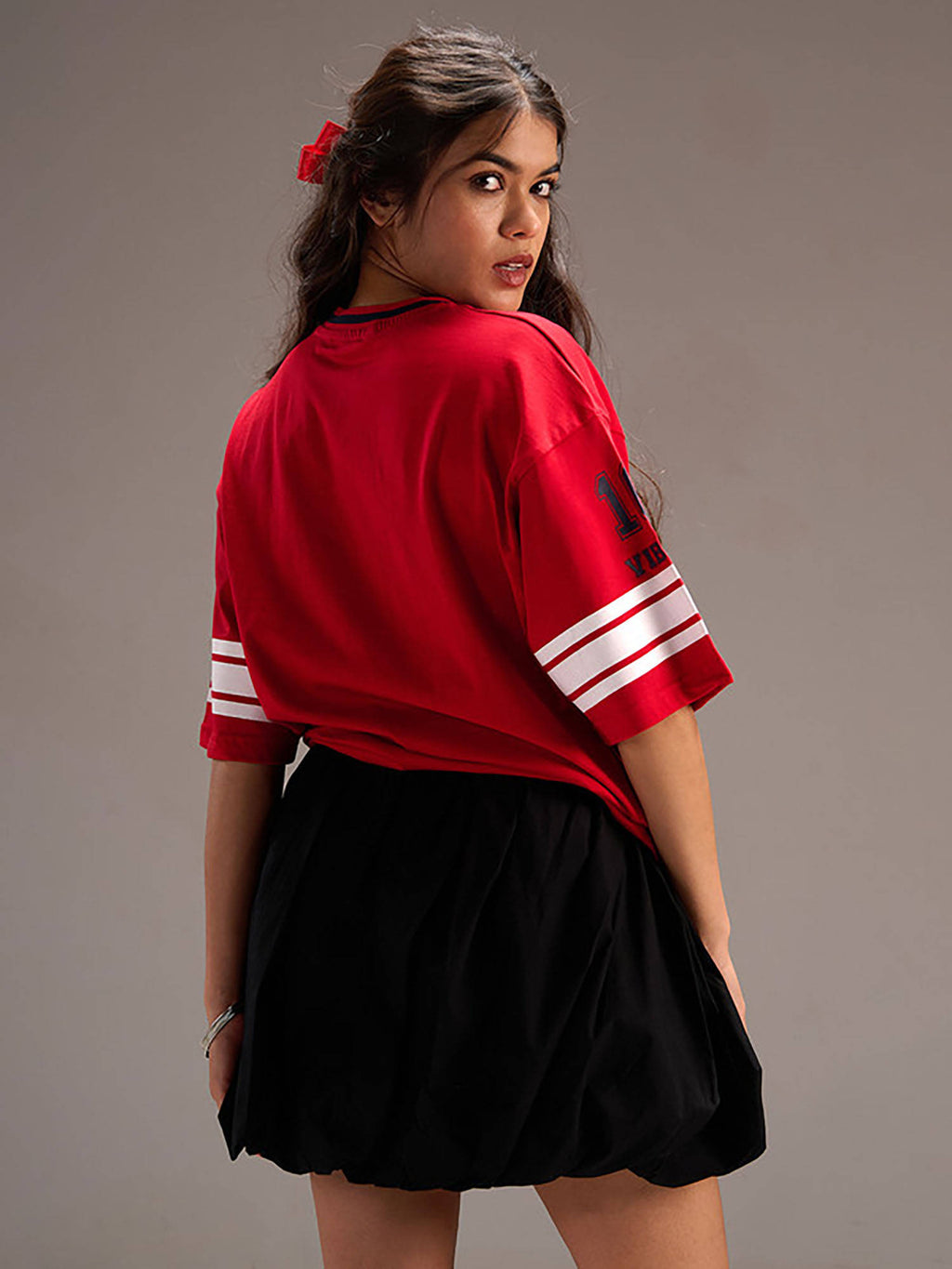 Red Printed T-Shirt | TS56 - view 3