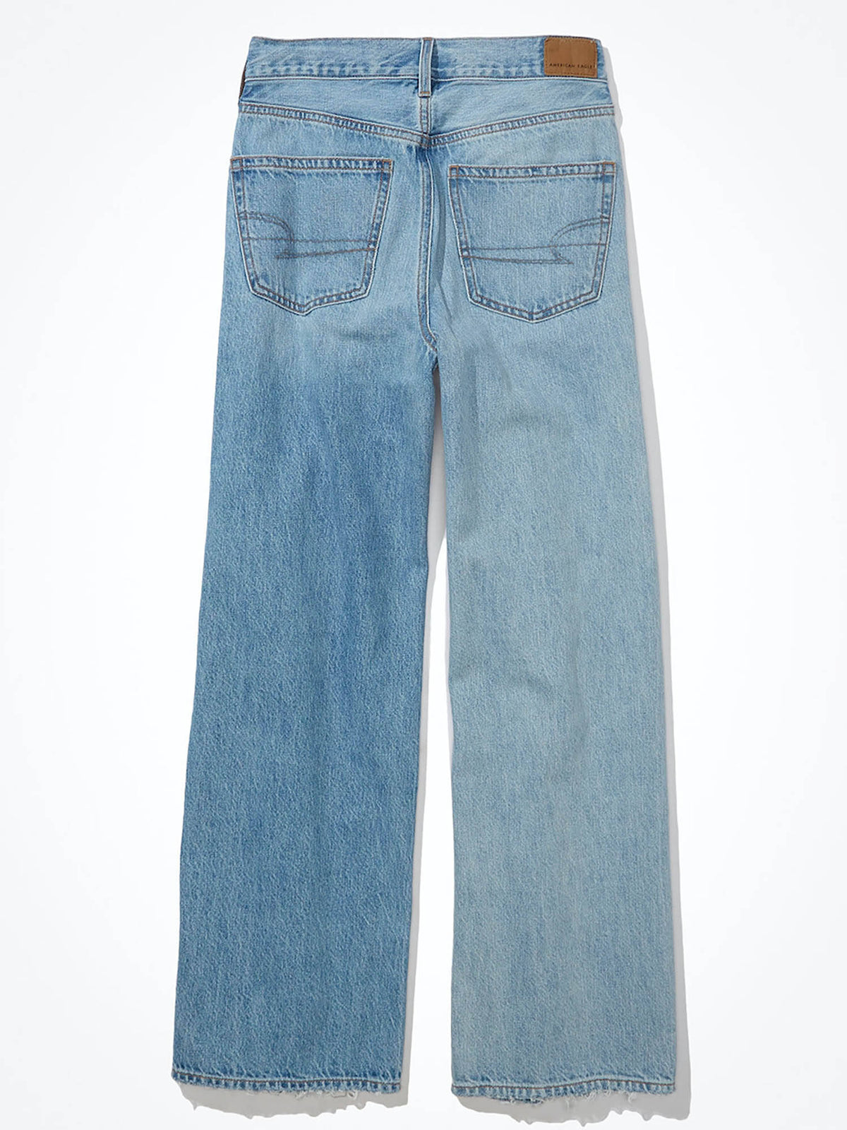 Women Blue Ripped Super High Rise Baggy Wide Leg Jeans | BG78 - view 5
