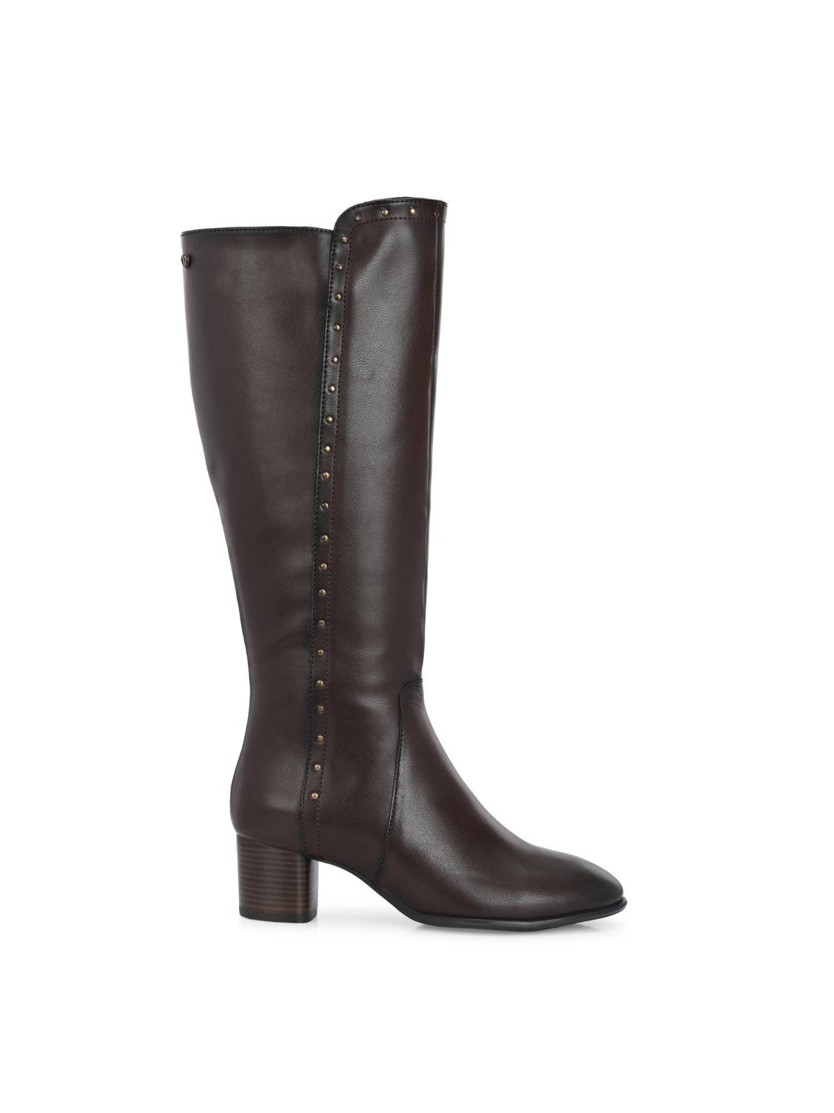 Brown Women Mid Heel Knee Casual Boots | BT61 - view 2