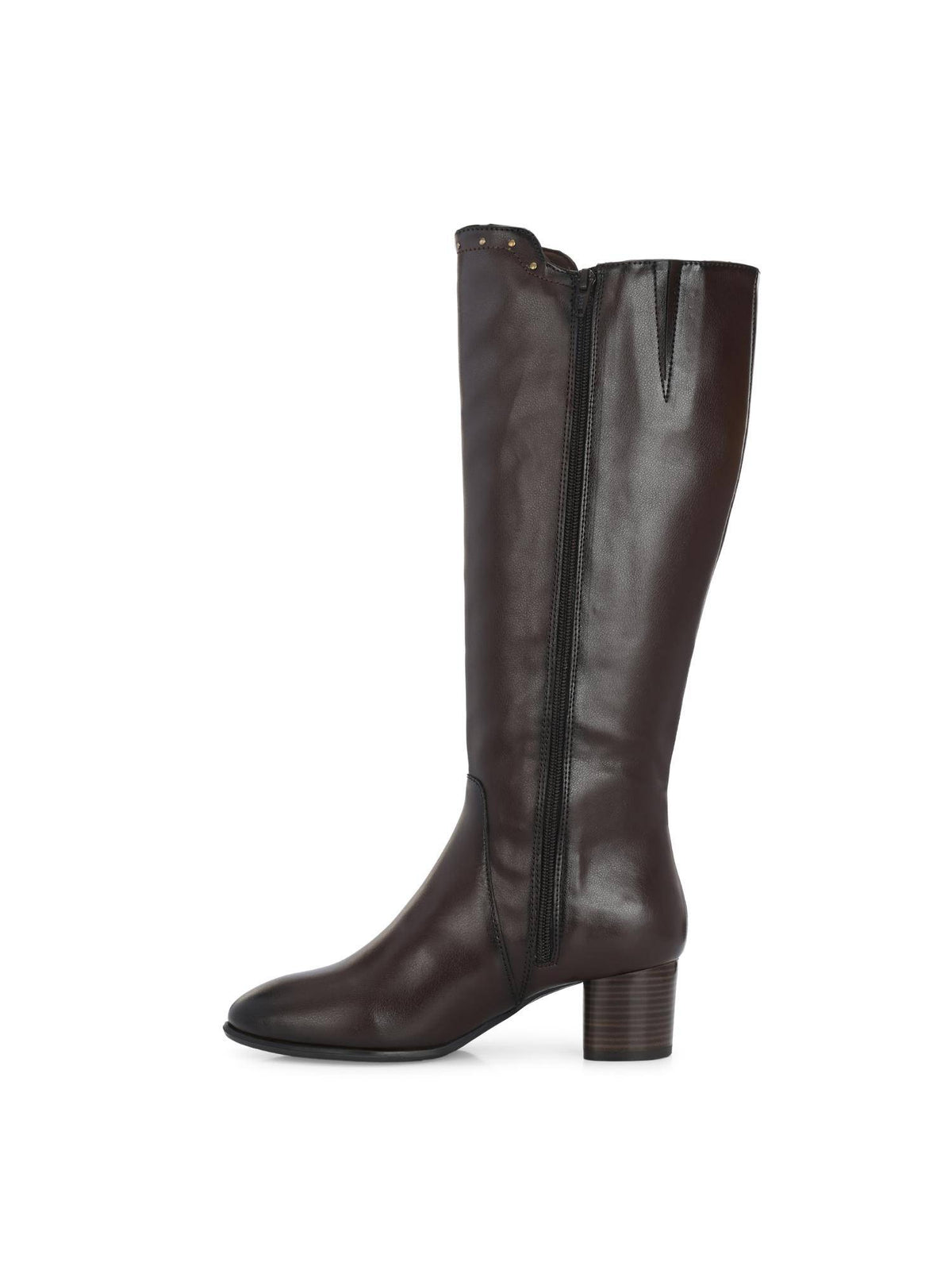 Brown Women Mid Heel Knee Casual Boots | BT61 - view 4