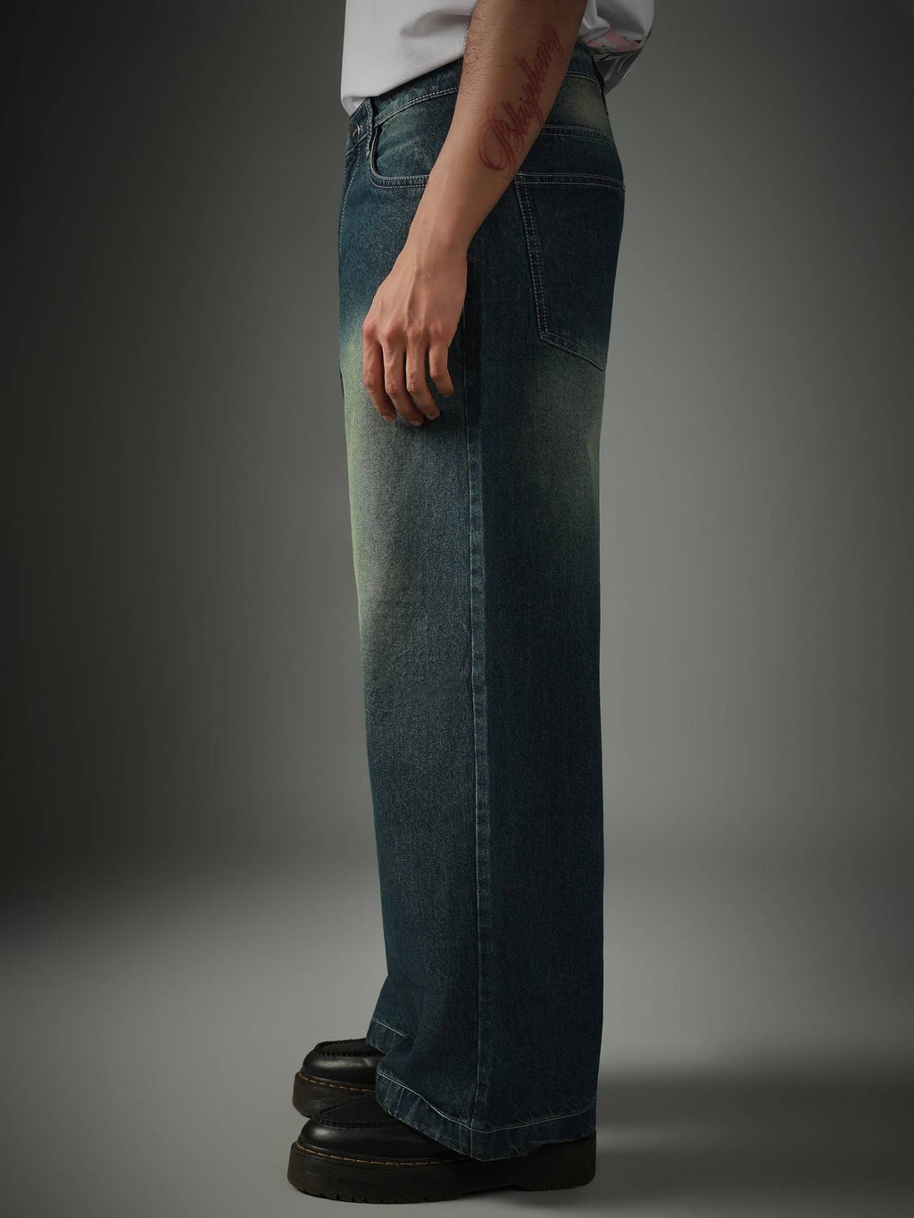 Blue Retro Jeans Jeans | RF89 - view 5