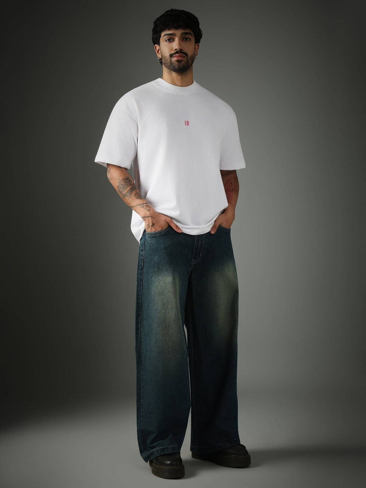 Blue Retro Jeans Jeans | RF89 - view 3