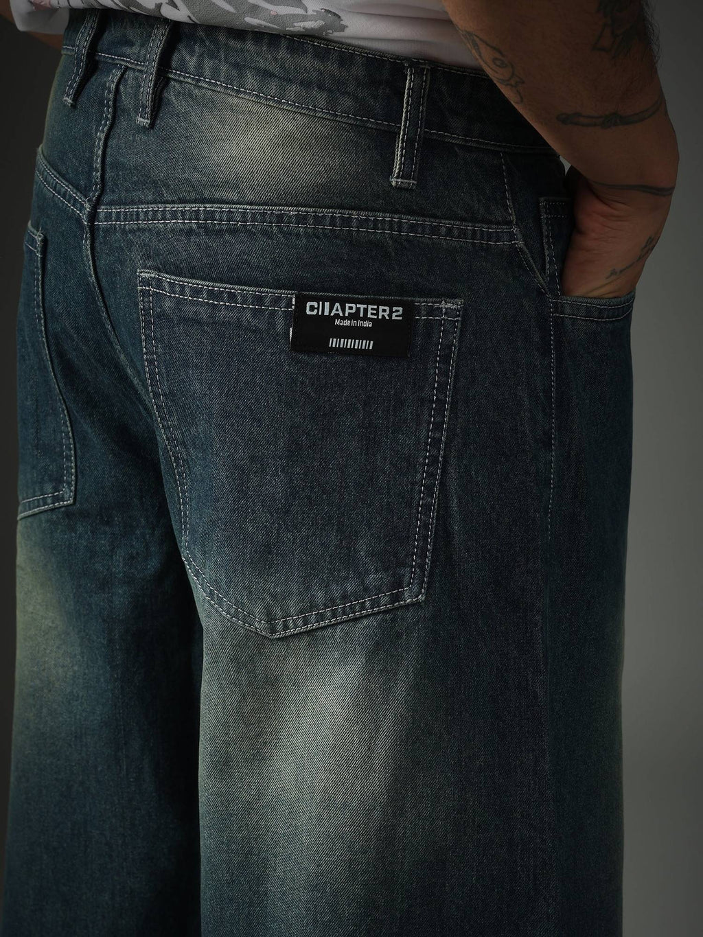 Blue Retro Jeans Jeans | RF89 - view 6