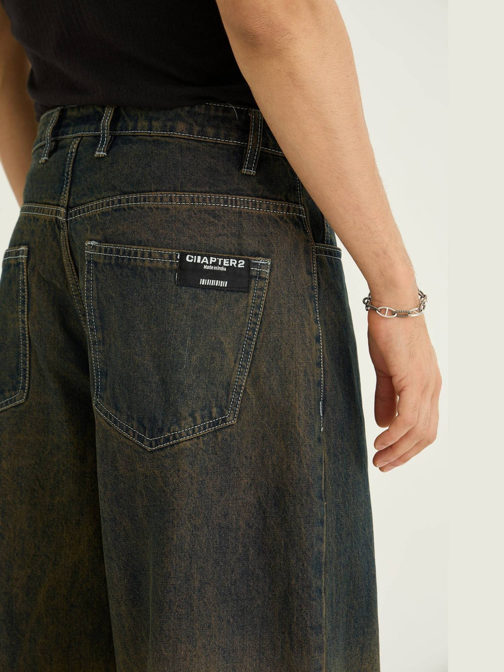 Ombre Wash Black Jeans | RF89 - view 5