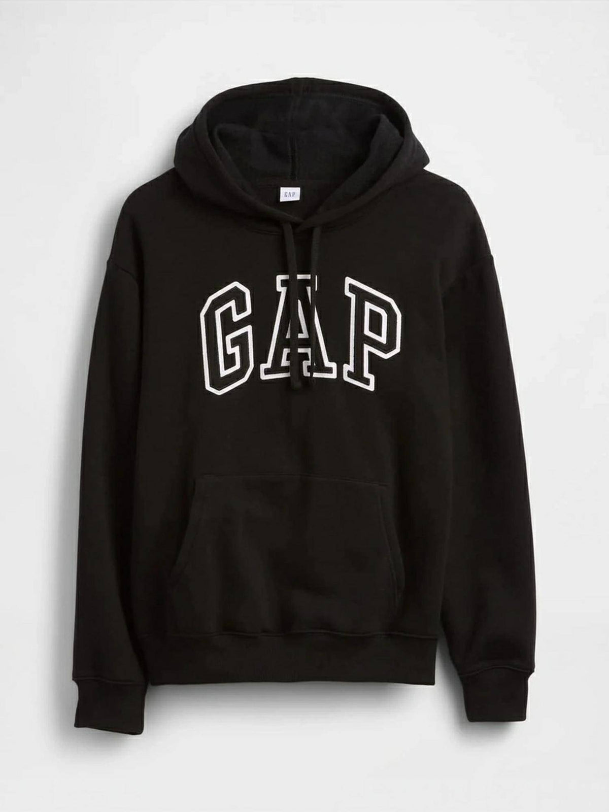Black Women's Logo Hooded Full Sleeve Zip-Front Hoodies | HD56 - view 3