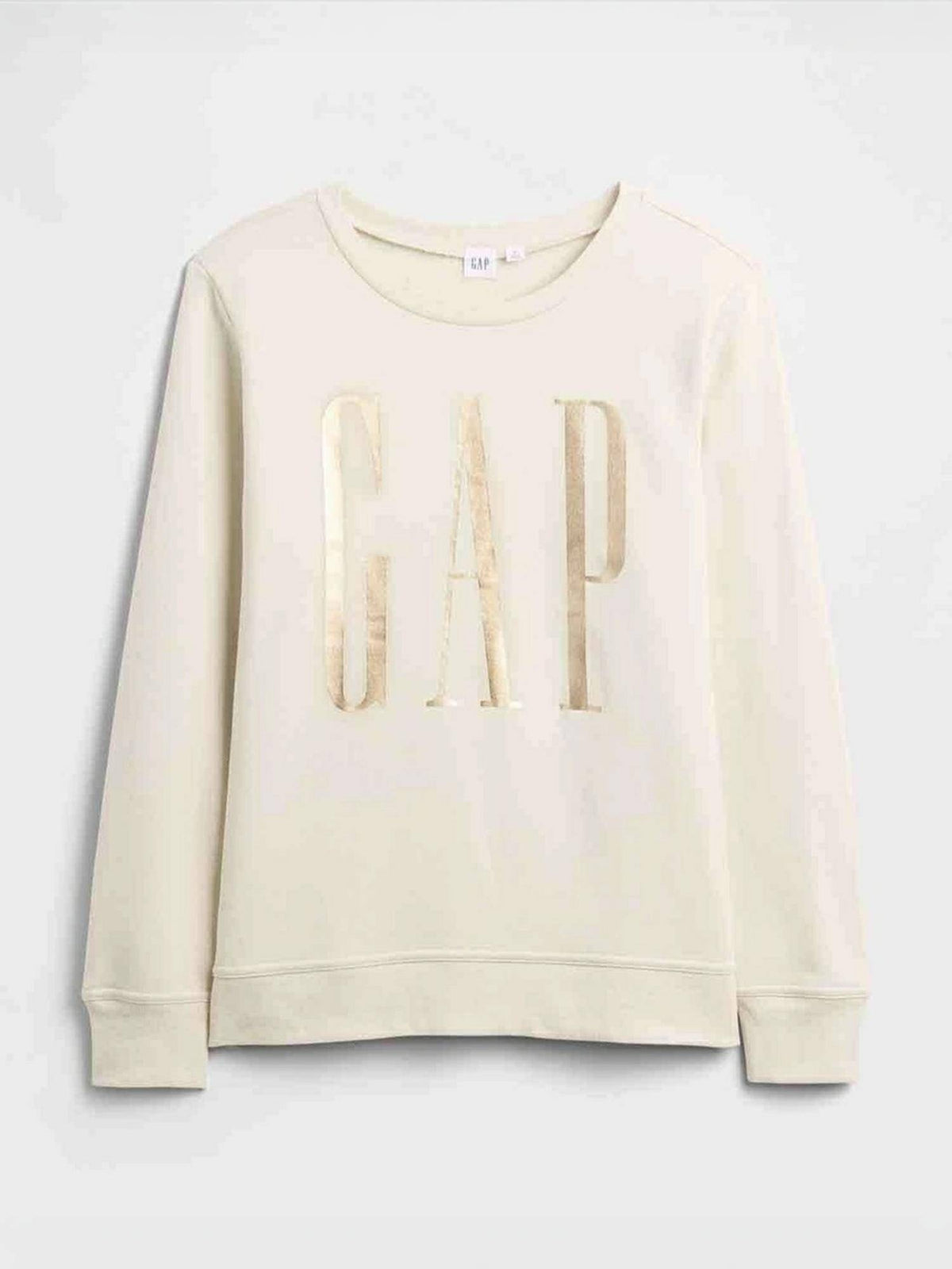 Beige Women's Logo Full Sleeve Crew Neck Sweatshirt | HD56 - view 3