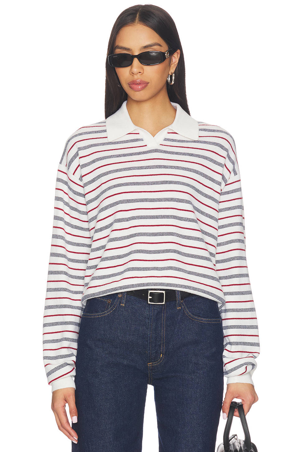 Whinifred Knit Polo T-Shirt | PW43 - view 1