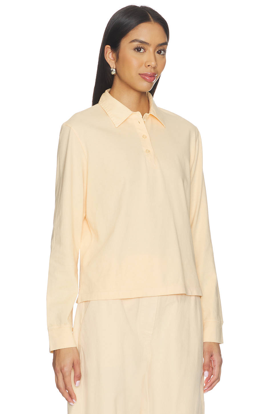 Margo Long Sleeve Polo T-Shirt | PW43 - view 2