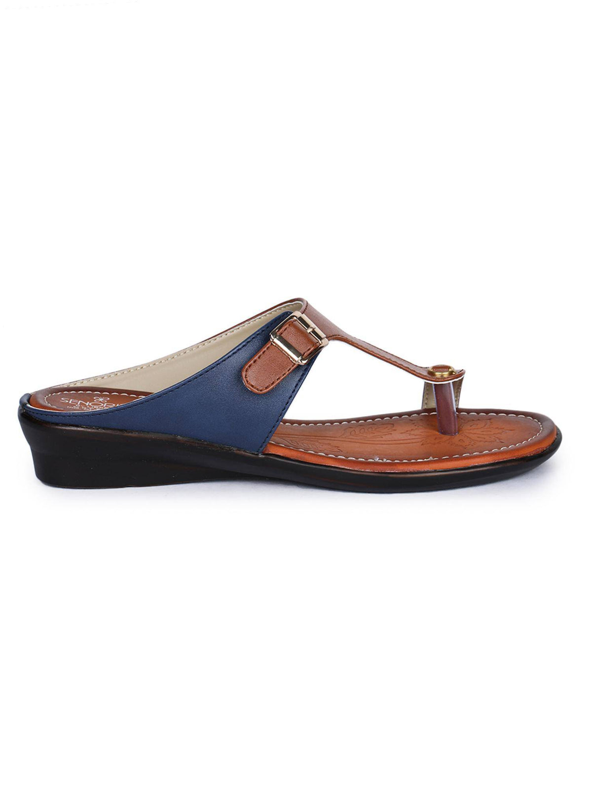Senorita D1-06 Casual Brown Toe Ring Sandal | SD89 - view 2