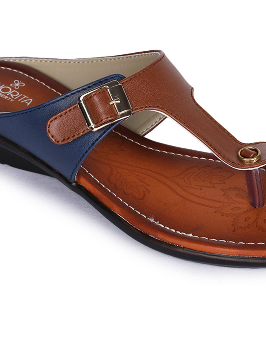 Senorita D1-06 Casual Brown Toe Ring Sandal | SD89 - view 4