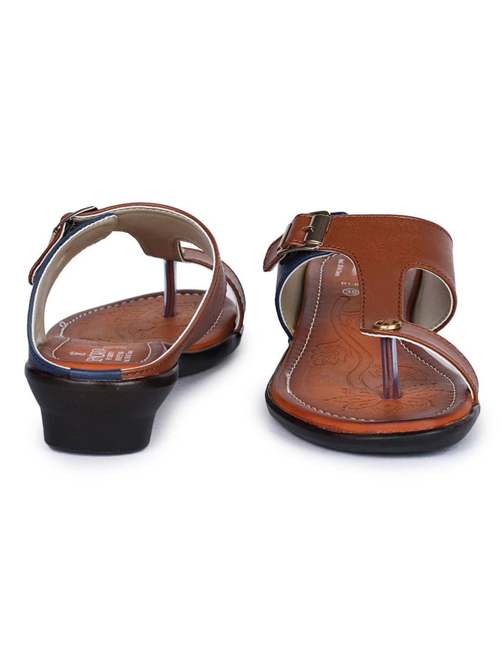 Senorita D1-06 Casual Brown Toe Ring Sandal | SD89 - view 6