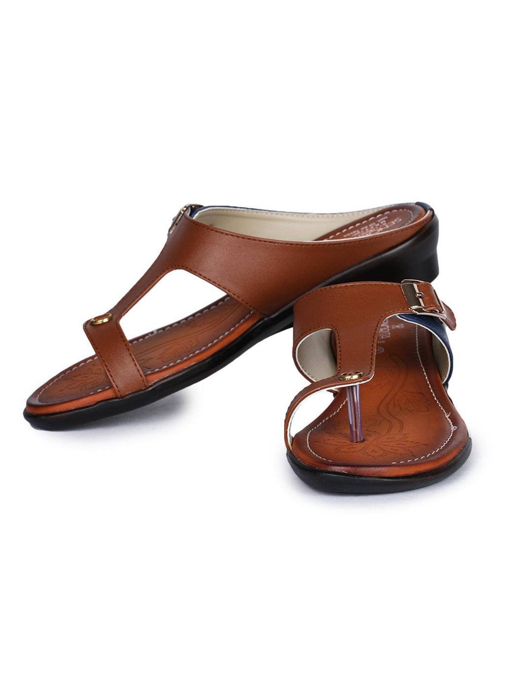 Senorita D1-06 Casual Brown Toe Ring Sandal | SD89 - view 8