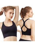 Green Power Styled Back Active Sports Bra | sb09 - view 8