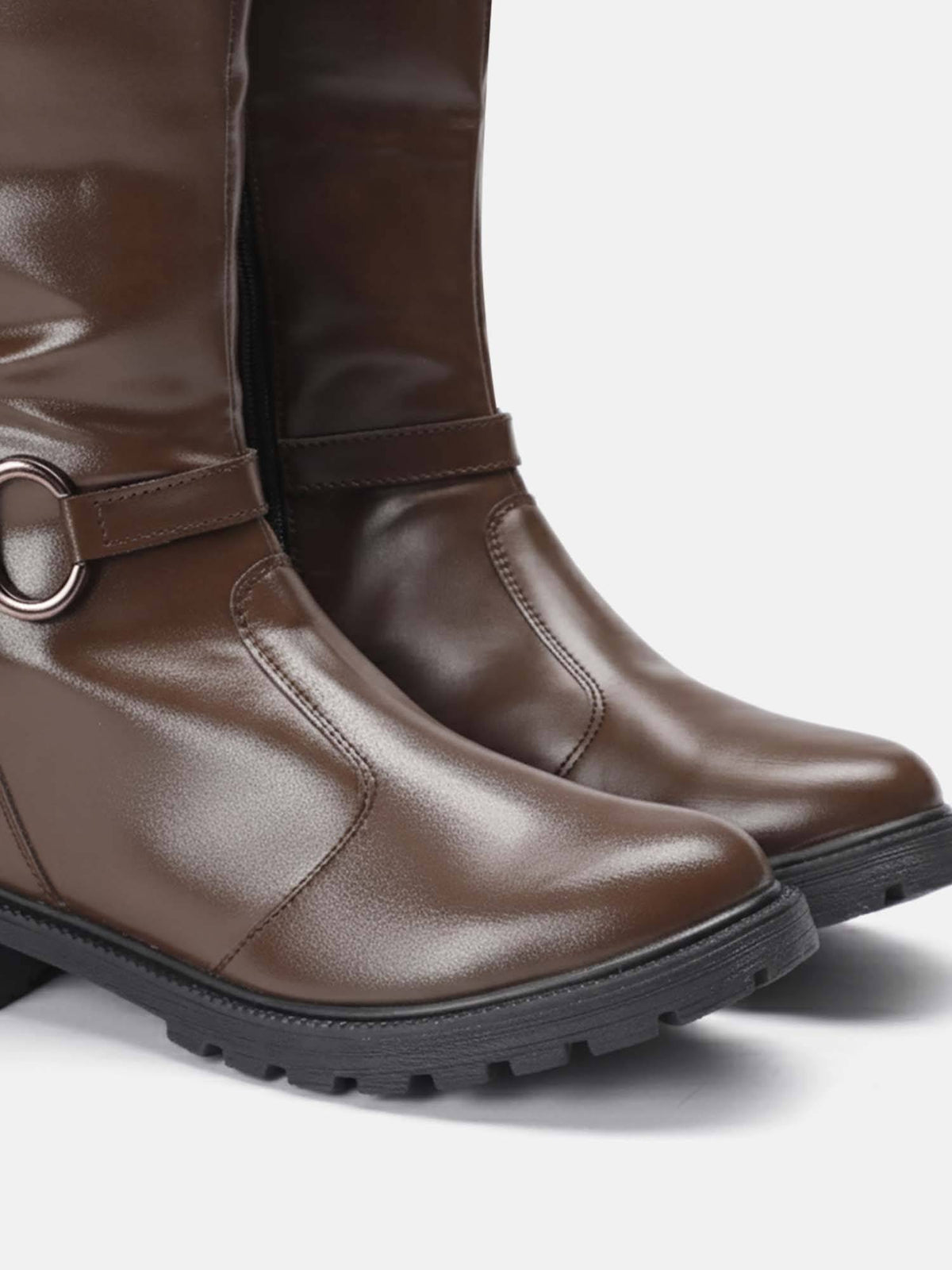 Clyde - Zip Up Black Casual Boots | BT61 - view 12