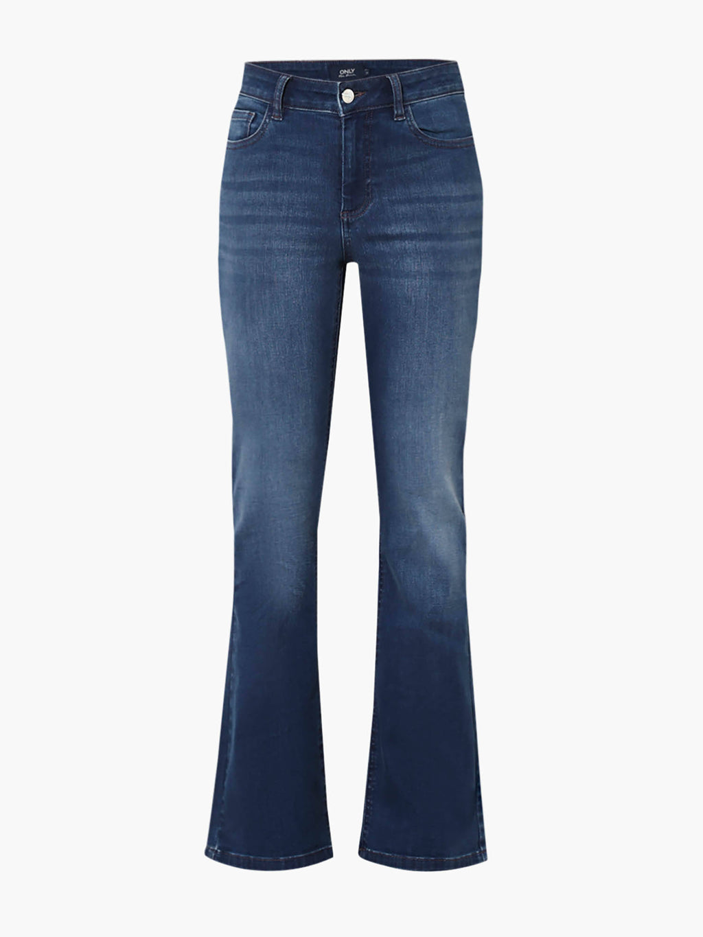 Womens Solid Bootcut Mid-Rise Blue Jeans | BT10 - view 6