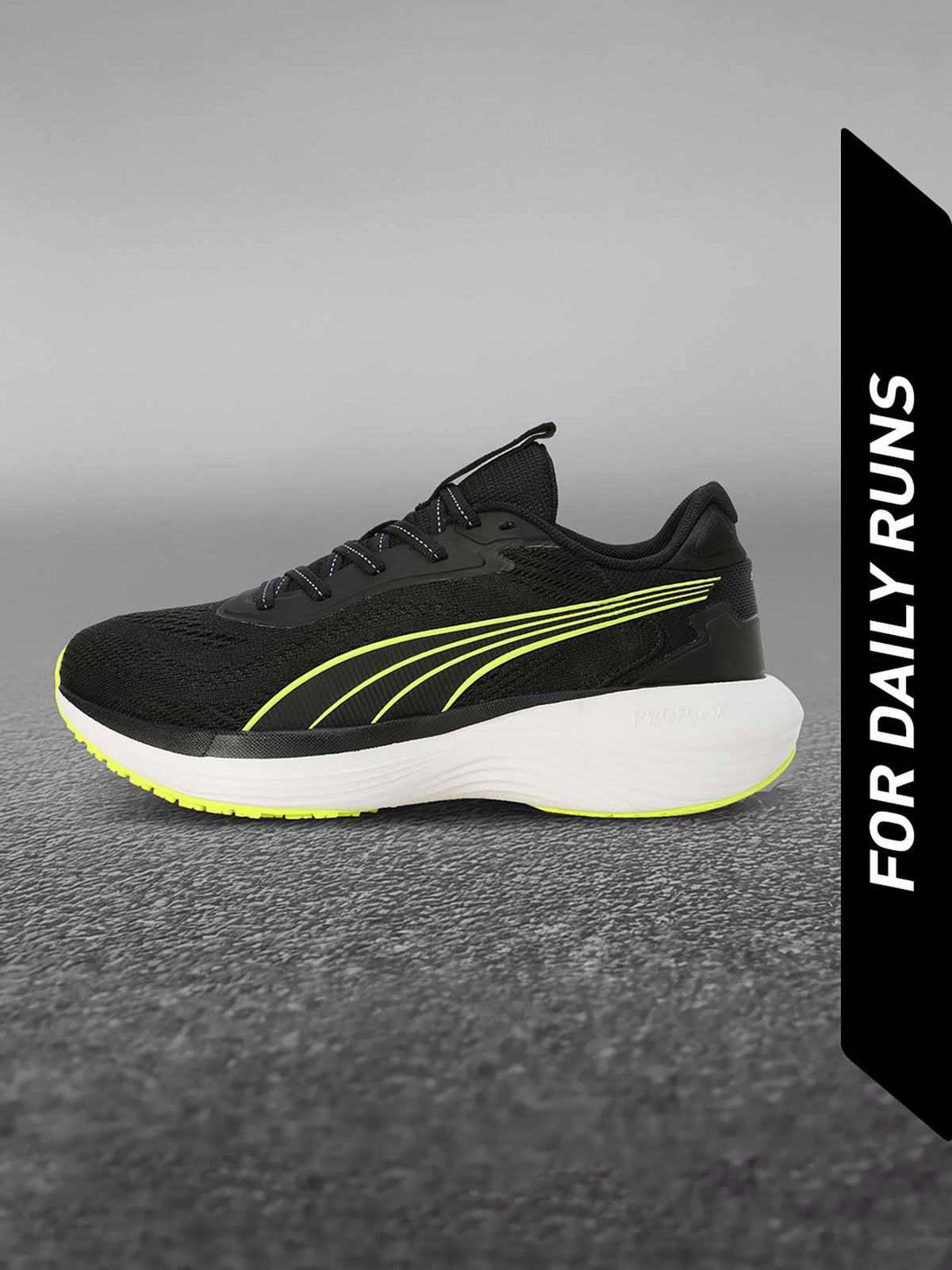 Galaxis Pro Women Performance Boost Black Running Shoes | SH9 - view 1