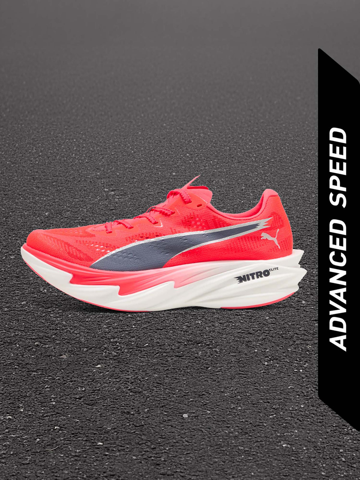 Deviate NITRO Elite 4 Women Running Shoes - Red | SH9 - view 1