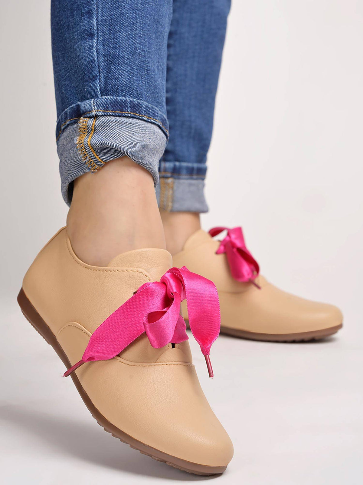Smart Casual Golden Shoes for Women & Girls | SN09 - view 14