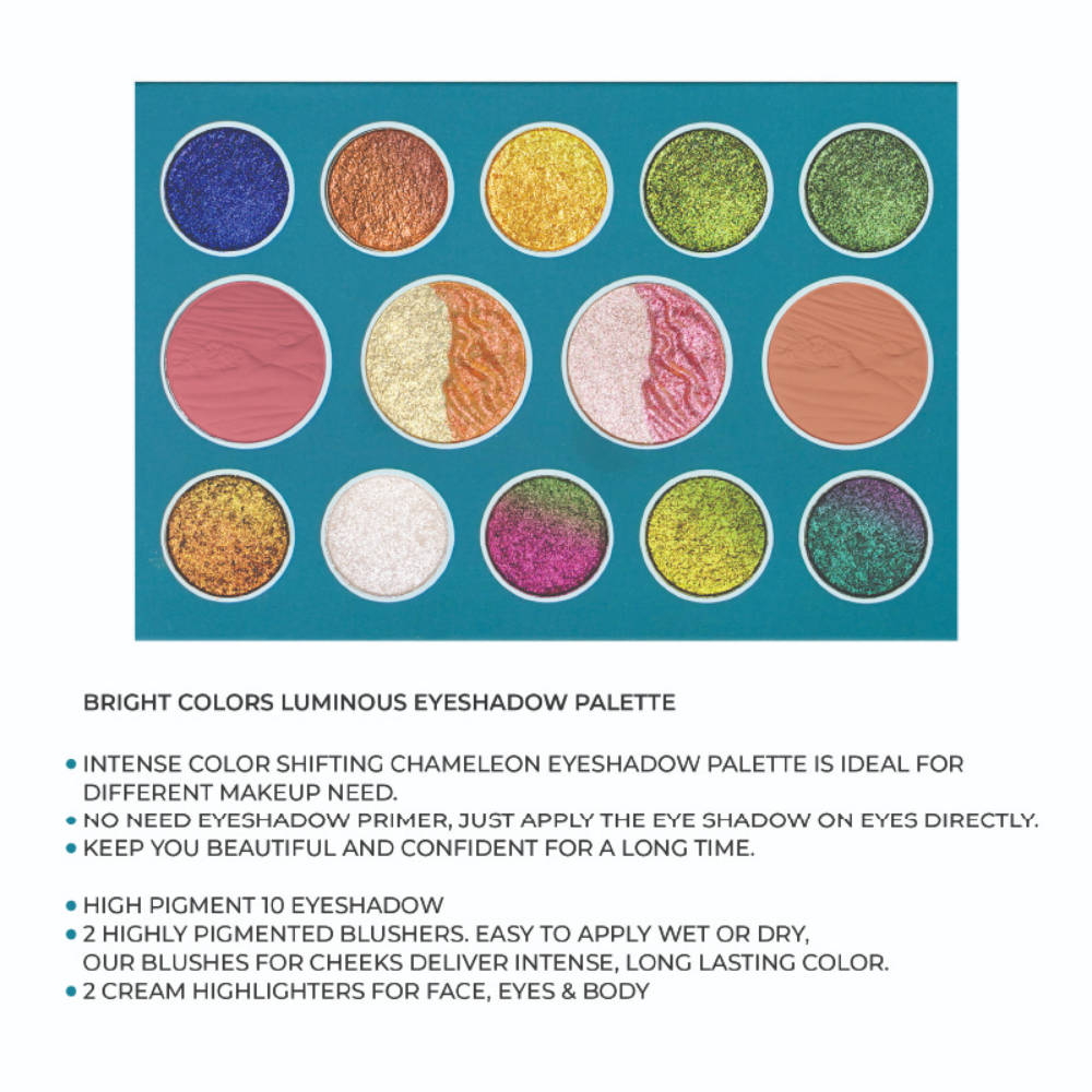 Luminous Eyeshadow Palette, Blendable Mattes, Zero Fallout, Perfect Shade | E20 - view 5