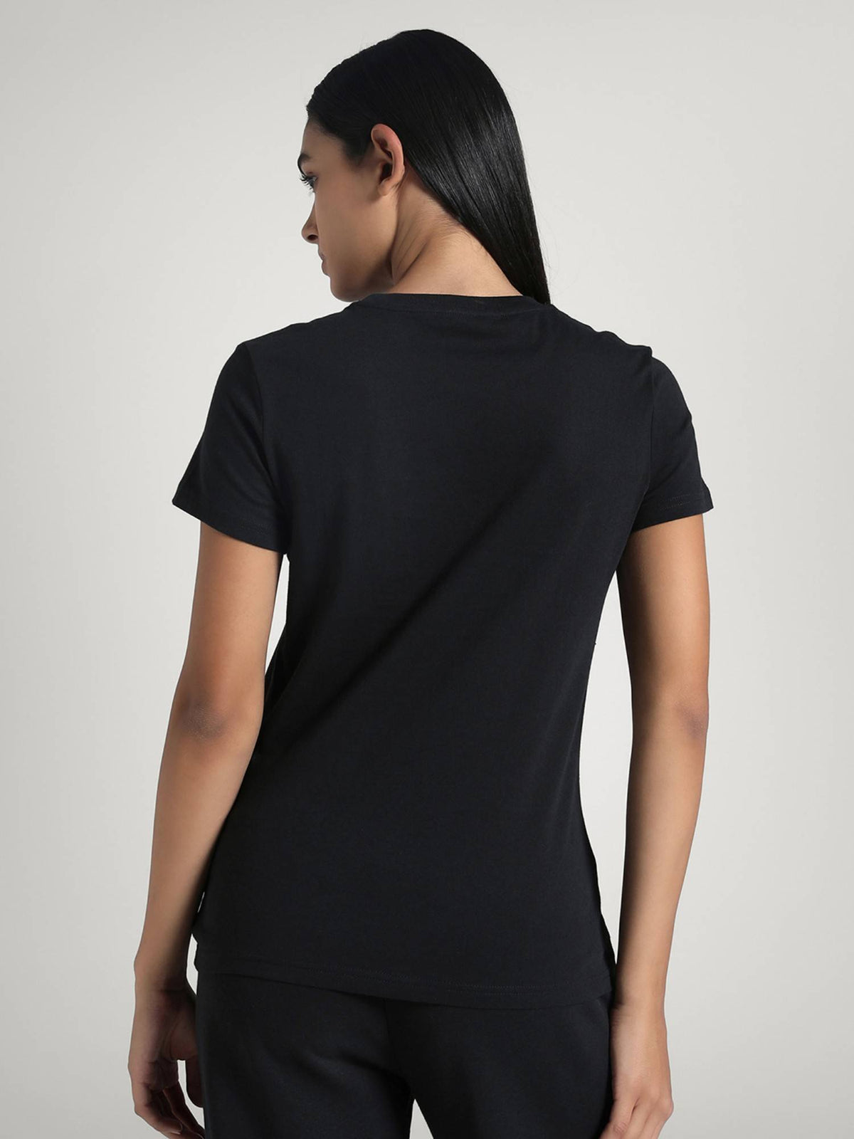 Black No. 1 Logo Women's T-shirt | TS56 - view 4