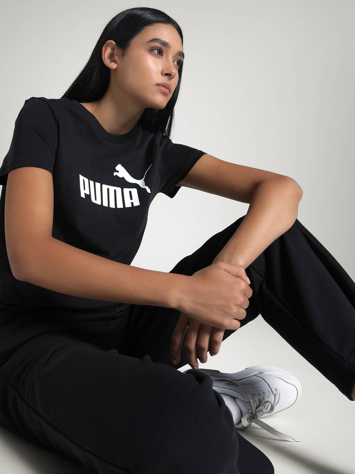 Black No. 1 Logo Women's T-shirt | TS56 - view 5