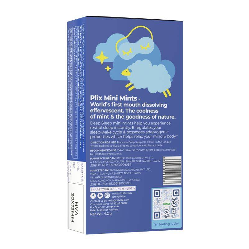 Beauty Sleep Combo - Deep Sleep Mini Mints & Skin Glow Glutathione - Effervescent Tablets | PL1 - view 6
