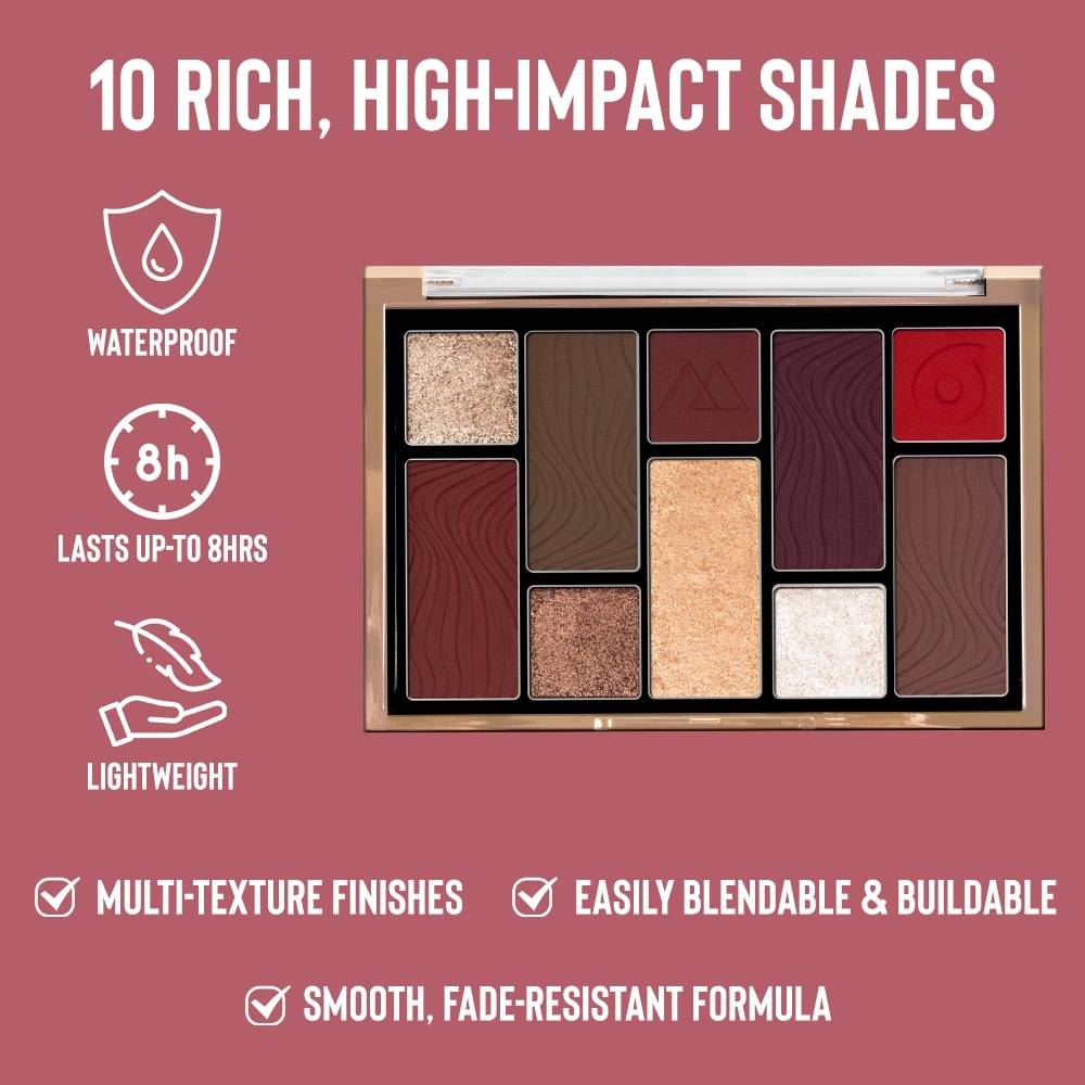 10 Color Eyeshadow Palette | E20 - view 21