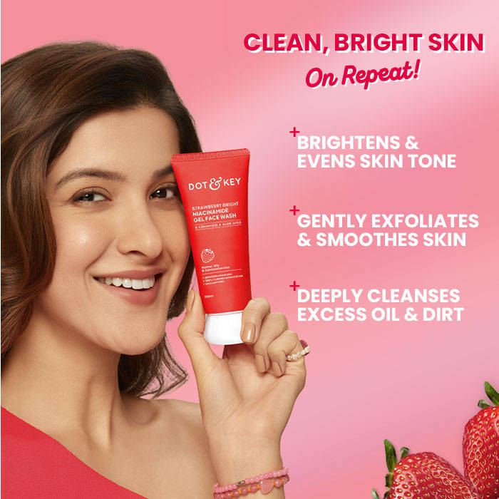 Strawberry Bright Niacinamide Gel Face Wash | FC3 - view 4